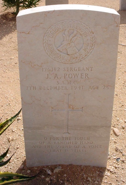 Photograph of Sergeant James Augustin Power