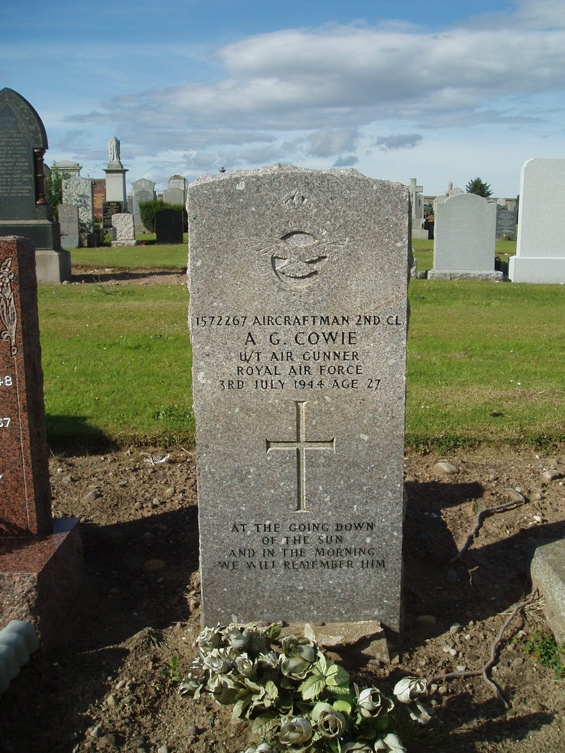 Photograph of Aircraftman 2nd Class Alexander Grant Cowie