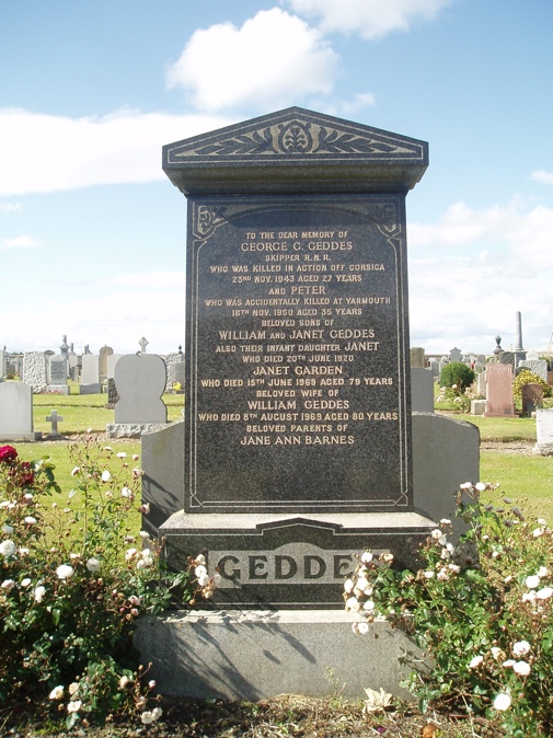 Photograph of Skipper George Garden Geddes