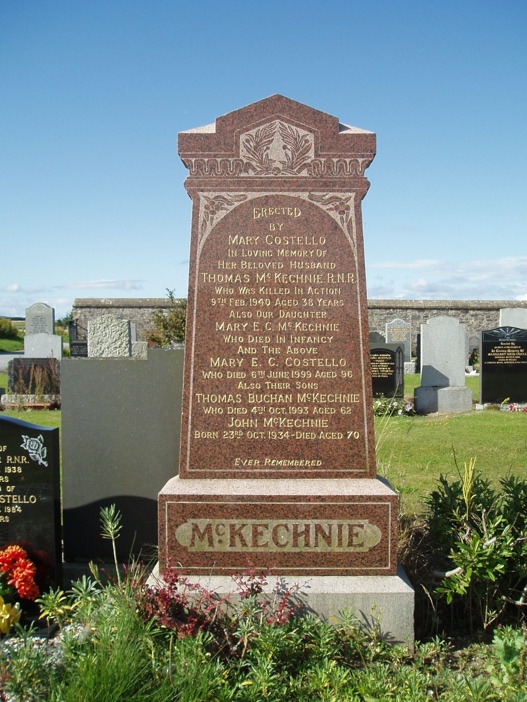 Photograph of Chief Engineman Thomas McKechnie