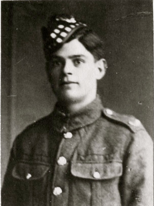 Photograph of Private James Logie