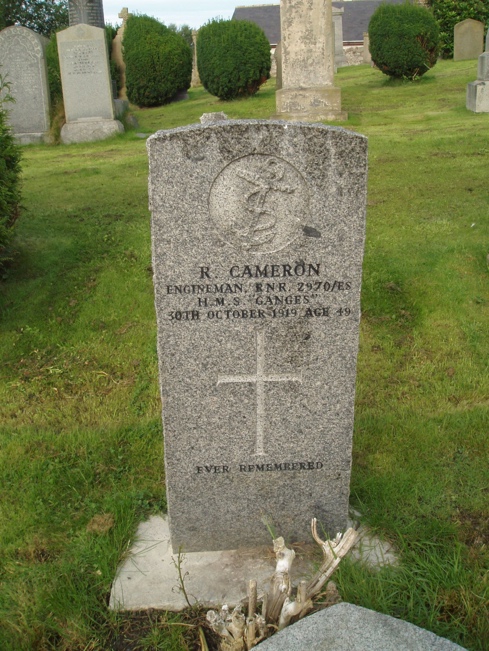 Photograph of Engineman Robert Cameron