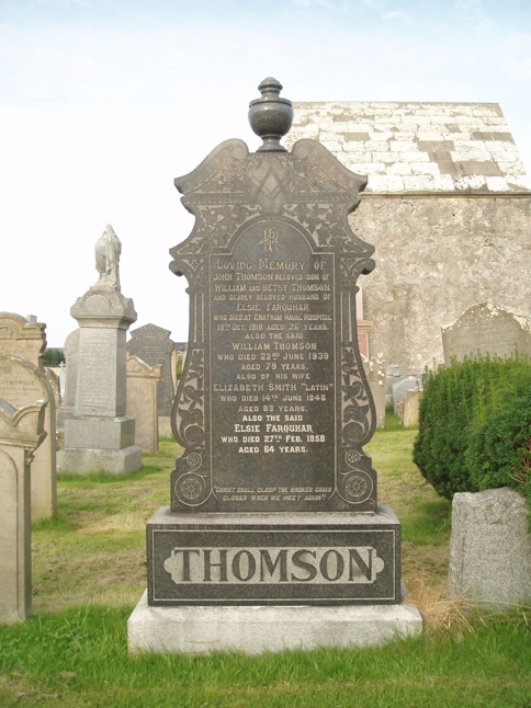 Photograph of Engineman John Thomson