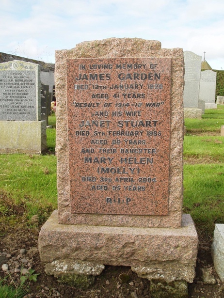 Photograph of Sapper James Garden