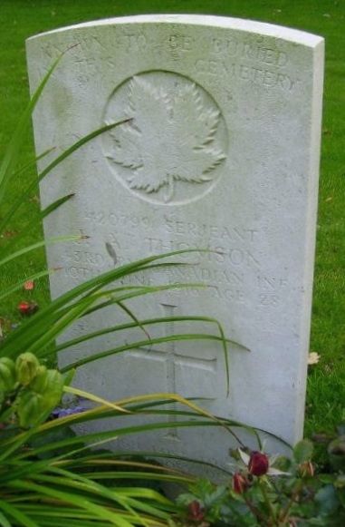 Photograph of Sergeant James Archibald Thomson