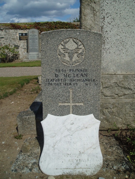 Photograph of Private Duncan McLean