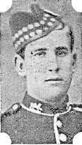 Photograph of Private George Raffan